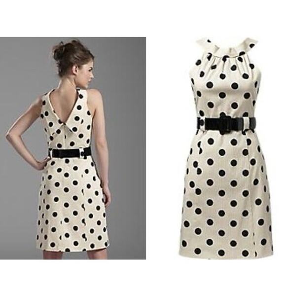 Eliza J Dresses & Skirts - Eliza J New York Polka Dot Pinup Dress Women’s 6 Classic Retro Vintage Look